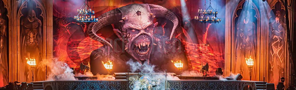 Estreno histórico para Iron Maiden anoche en Eslovenia