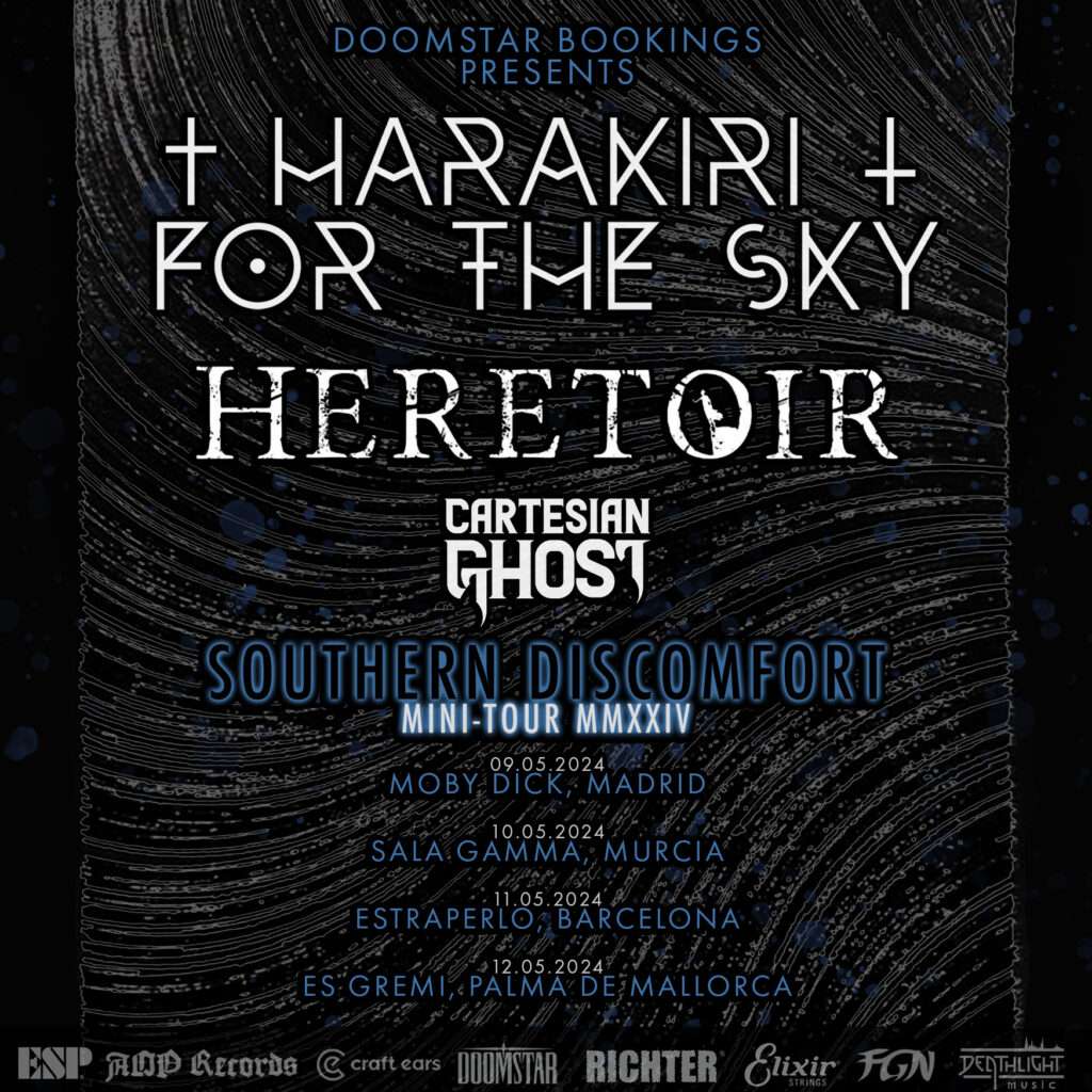 TRACK TO HELL / Harakiri For The Sky nos estarán visitando en mayo