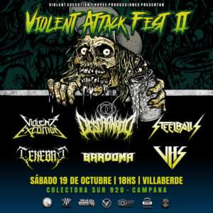 TRACK TO HELL / Se viene la segunda edición del Violent Attack Fest