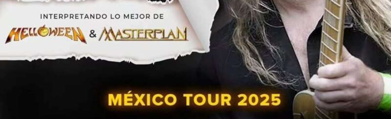 Roland Grapow estará de gira por gran parte de México