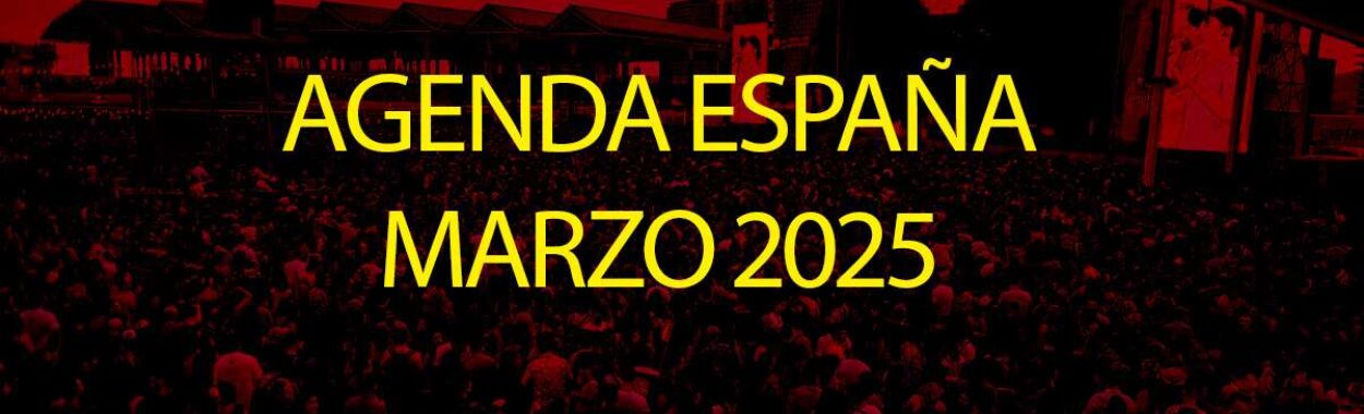 Agenda Marzo 2025 (España)