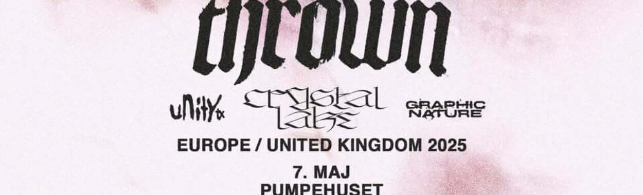Thrown liderará una noche explosiva de metal en Pumpehuset este 7 de mayo