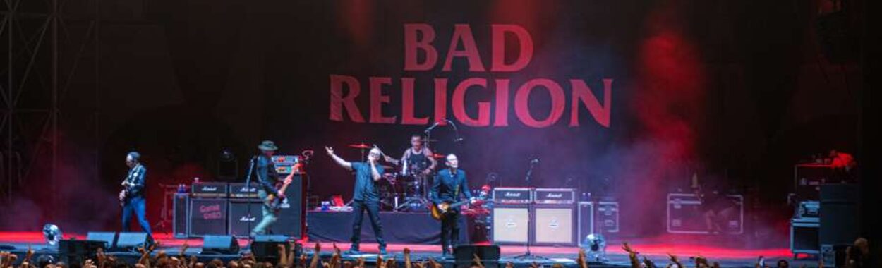 Bad Religion en Barcelona: “Ateísmo y herejía en un castillo de arena”