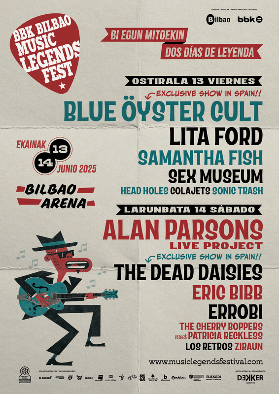 BBK Bilbao Music Legends Fest 2025 AGENDA thumb image