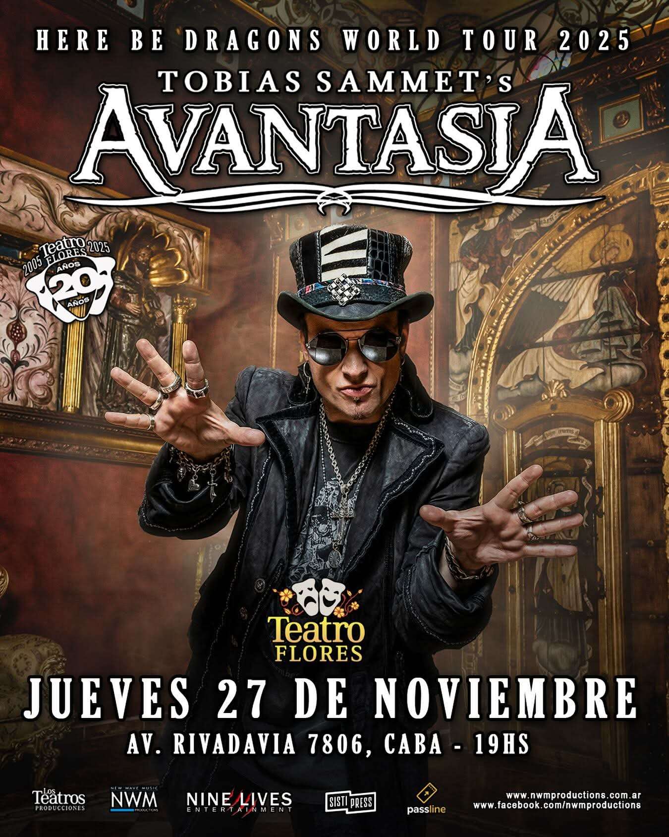 Avantasia Teatro Flores (CABA) thumb image