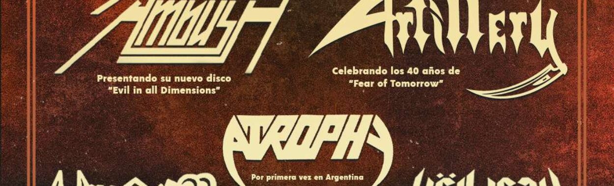 Velocidad, riffs y devastación: así será el Heretic Steel en Buenos Aires