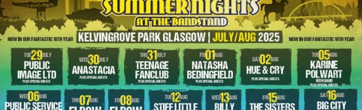 The Sisters of Mercy llevarán su oscuridad a Kelvingrove Bandstand