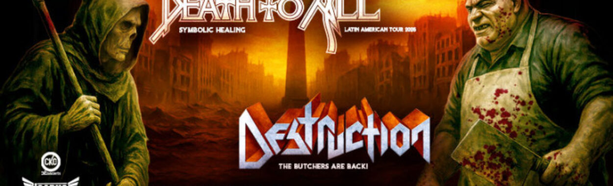 Death To All y Destruction preparan una noche demoledora en Argentina