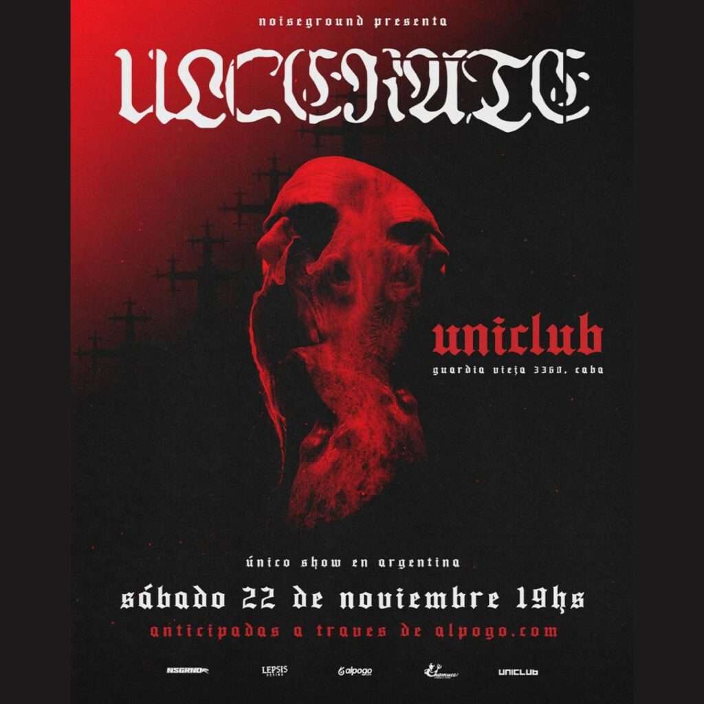 Ulcerate flyer uniclub